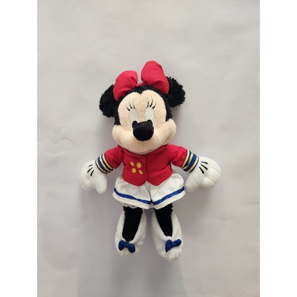 Disney Cruise Line Captain Mickey And Minnie Mouse Plush Stuffed Animal - Picture 2 of 8
